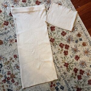 Tube Top/Skirt Matching Set